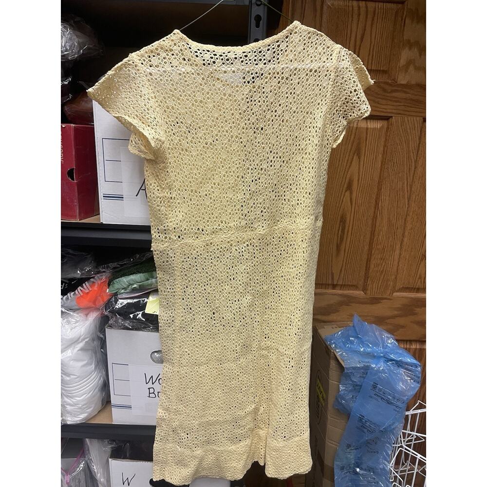 Antique MCM crochet Dress Yellow - Picture 2 of 3